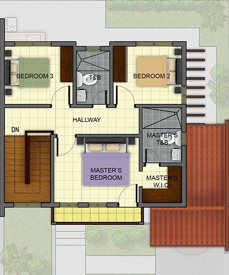 Isabel House Model Second Floor Plan