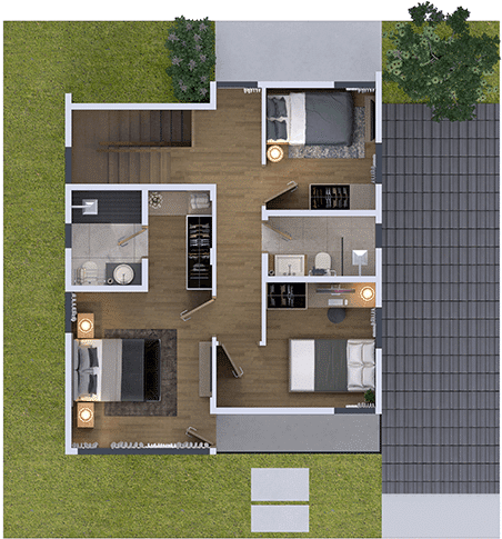Nevada House Model Second Floor Plan