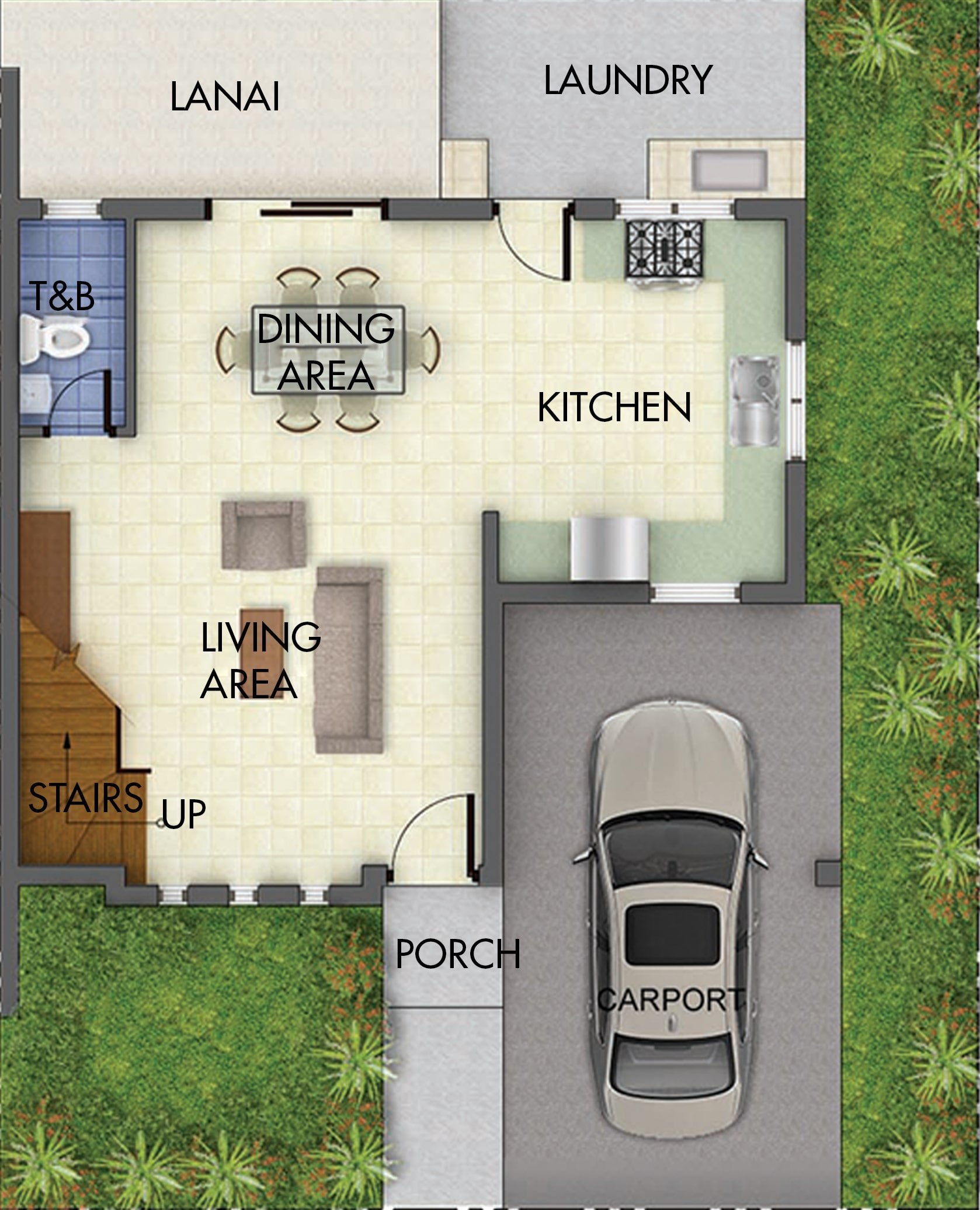 Anastacia House Model Ground Floor Plan