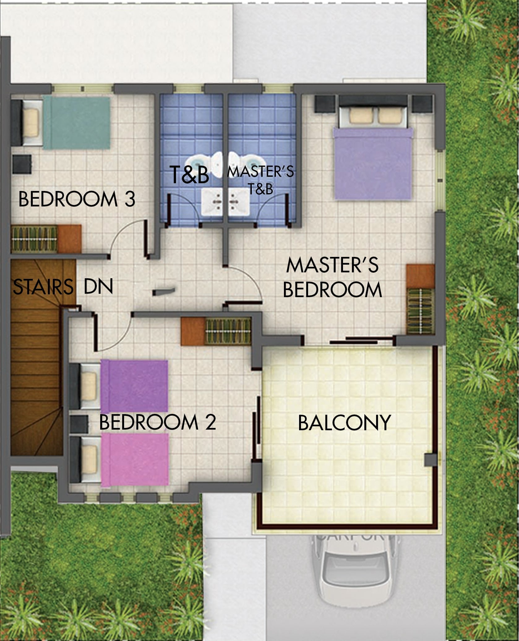 Anastacia House Model Second Floor Plan-min